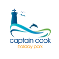 Captain Cook Holiday Park Logo Design