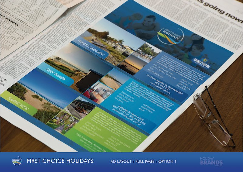 FCH Holiday Park Style Guide Design Ads Guide
