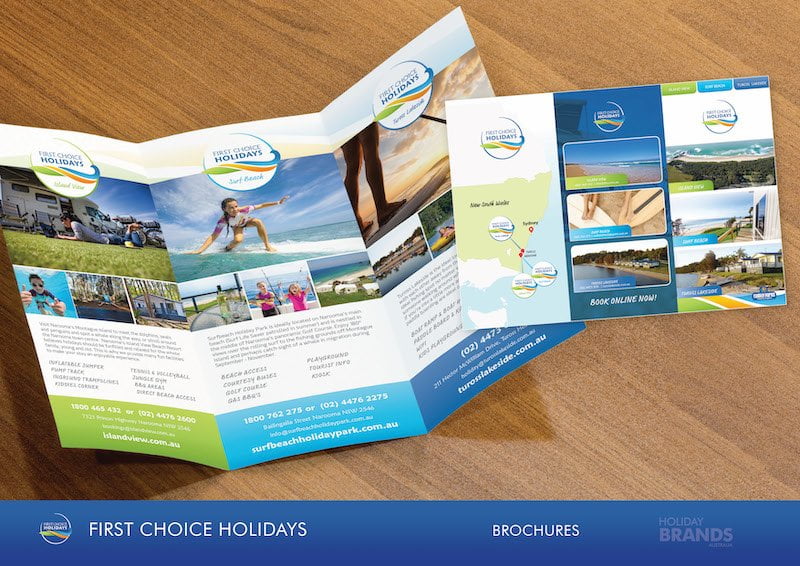 FCH Holiday Park Style Guide Brochures Printing
