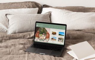 Tathra Beach Eco Camp Website Design - Holiday Brands