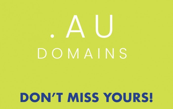 .au domain registrations