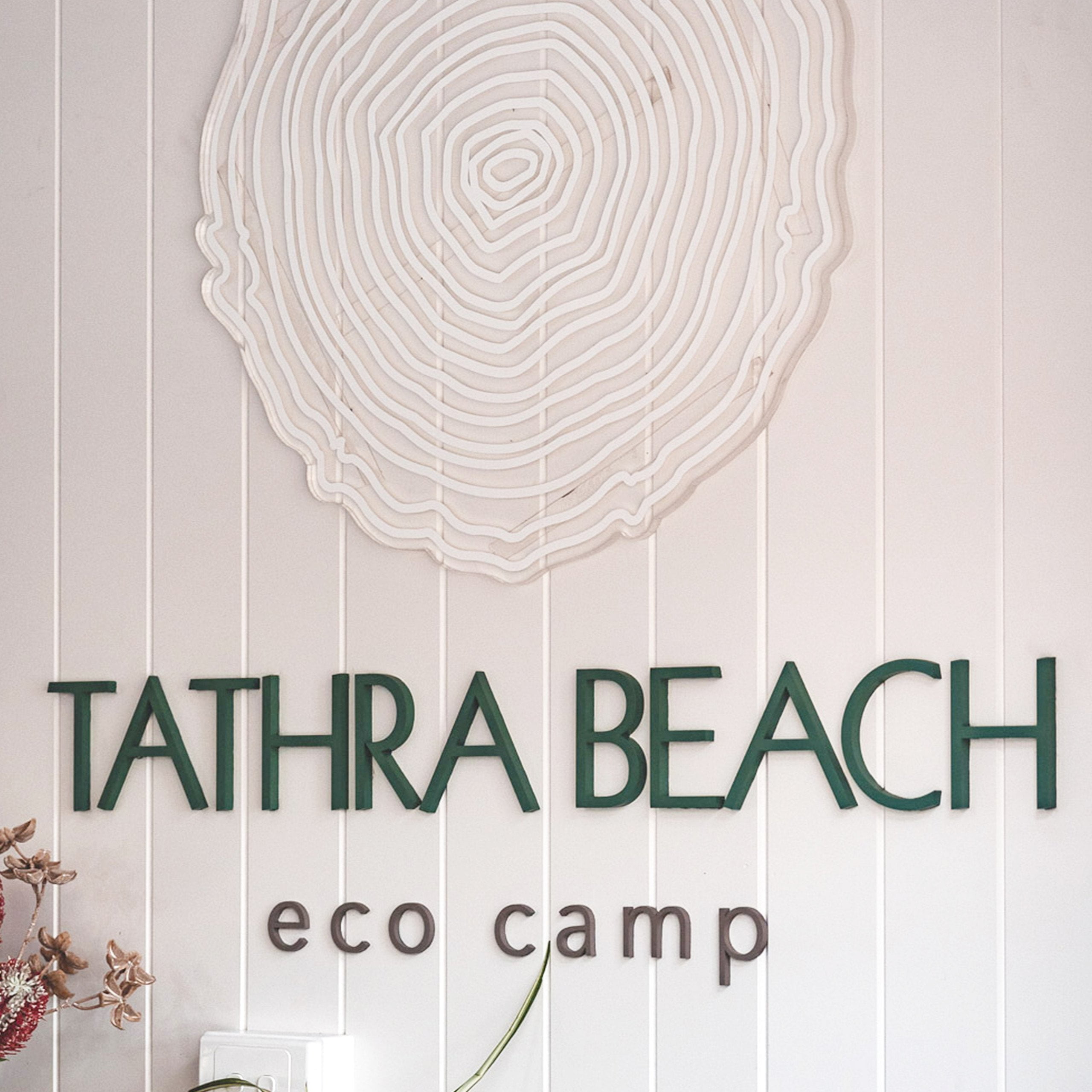 Tathra Beach Eco Camp - Brand Design - Holiday Park - Logo - Eco Tourism