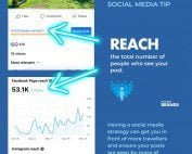 Social Media Tip - Reach